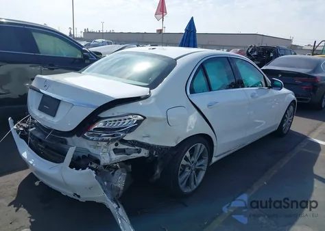 2017 Mercedes-Benz C 300 Luxury/Sport from USA, damaged, VIN 55SWF4JB9HU190991